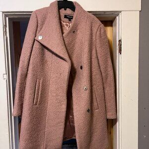Kenneth Cole Pink Pea Coat